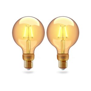 Innr BULB - E27 filament G95 Globe E27 Vintage, 2-pack