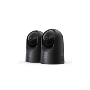 Anker eufyCam Indoor Cam 2K Pan & Tilt 2 pack Black