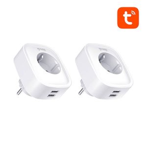 Gosund SP112 WiFis okoskonnektor 2x USB bemenet (Tuya) - 2 darab