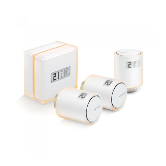 Netatmo Smart Thermostat + 3 Additional Smart Radiator Valves