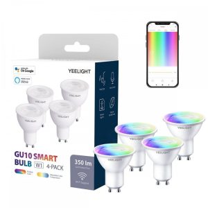 Yeelight W1 GU10 izzó (színes) 4db