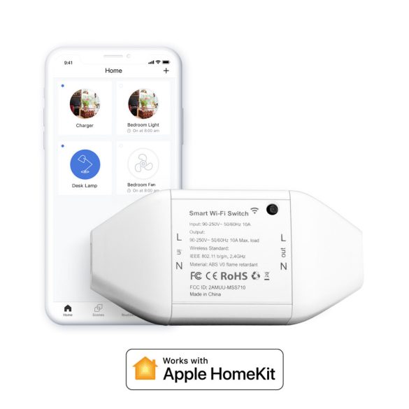 Meross Smart Wi-Fi Switch HomeKit Okos Relé