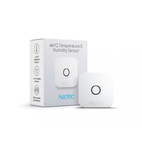 Aeotec aërQ Temperature & Humidity Sensor, with Z-Wave protocol (ZWA039)