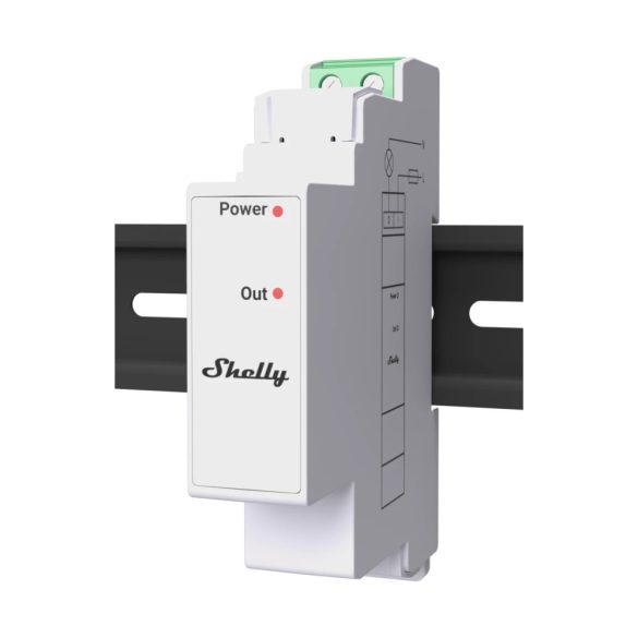 Shelly PRO 3EM Switch add-on, kiegészítő Shelly Pro 3EM-120A és 3EM-400A fogyasztásmérőkhöz pl. kontaktor vezérléséhez