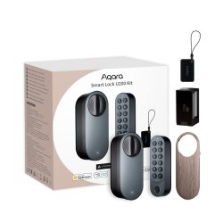   AQARA U200 Smart Lock utólag felszerelhető zárbetét, Matter kompatibilis, fekete