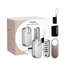   AQARA U200 Smart Lock utólag felszerelhető zárbetét, Matter kompatibilis, ezüst színű