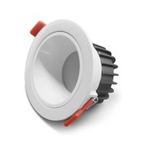   Gledopto GL-D-006P Zigbee Pro (Zigbee 3.0 + RF vevős) okos süllyesztett RGBCCT LED spot lámpa (550 lumen, IP54), fehér kerettel