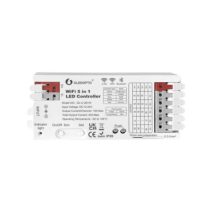   Gledopto GL-C-201W Tuya Wi-Fi 5-az-1-ben okos RGBCCT LED vezérlő (12V-24V DC)