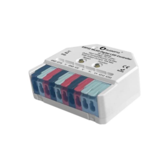 Gledopto GL-C-309WL Wi-Fi-s digitális IC LED vezérlés, 5V - 24V DC, WLED firmware-rel