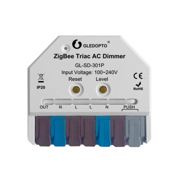 Gledopto GL-SD-301P ultra mini dimmer modul, Zigbee Pro (Zigbee 3.0 + RF)