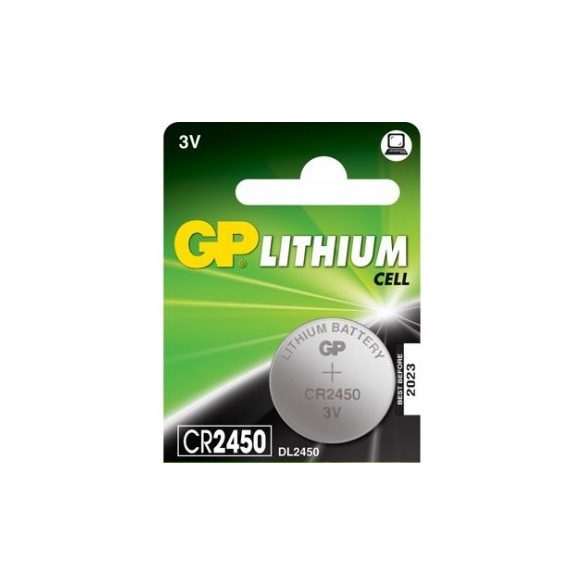 GP Lithium Cell CR2450 gombelem