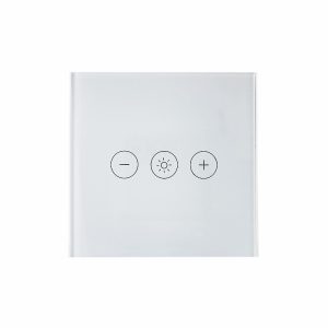 SmartWise Dimmer WiFi-s, fényerőszabályzós, érintős okos villanykapcsoló, fehér