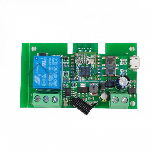 SmartWise 5V-32V egy áramkörös, Zigbee + RF NO/NC okosrelé