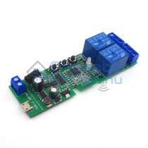   SmartWise 5V-32V két áramkörös, Zigbee + RF NO/NC okosrelé