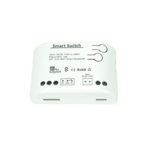 SmartWise 85V-250V AC egy áramkörös, Wi-Fi+Bluetooth NO/NC okosrelé