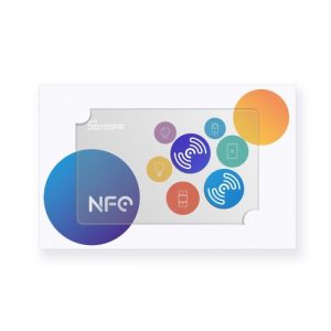 Sonoff NFC chipes matrica (egy kártyán 2 db)