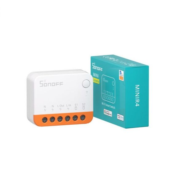 Sonoff Mini R4 (Extreme) WiFi + eWeLink-Remote relémodul